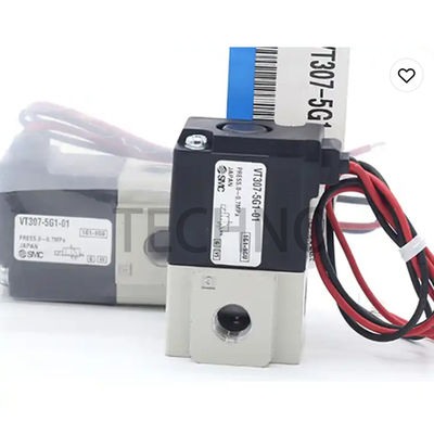 SMC VT307-6G1-02 OEM SMC Válvulas solenoides Aérea Válvulas solenoides pneumáticas 10 Hz