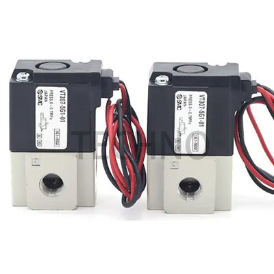 CE VT307-3G1-01 SMC Válvula solenoide pneumática Electron Magnetic