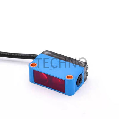 W4-3 Sensor fotoelétrico de vidro doente Sensor de laser doente com LED PinPoint