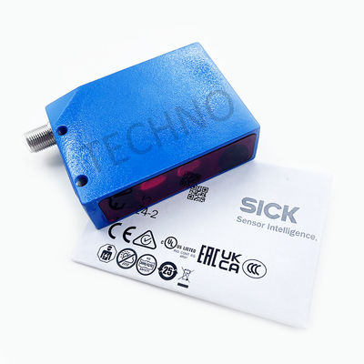 Sensor fotoelétrico difuso W4SL-3 10-30V DC para automação IO-Link
