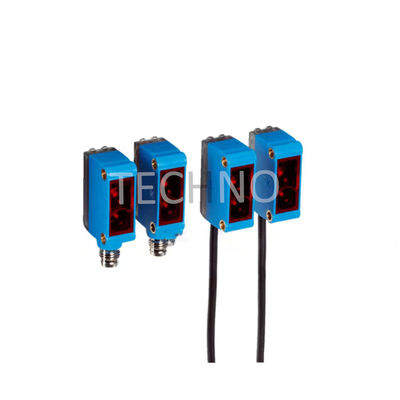 Sensor fotoelétrico refletor W26 luz vermelha visível PNP ou NPN