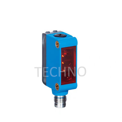 Sensor fotoelétrico refletor W26 luz vermelha visível PNP ou NPN