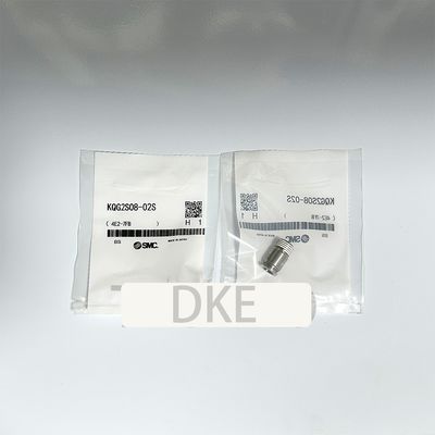 SMC KQG2S08-02S Acessórios de tubos de ar pneumáticos de aço inoxidável 316