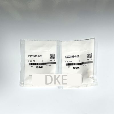 SMC KQG2S08-02S Acessórios de tubos de ar pneumáticos de aço inoxidável 316