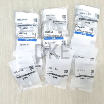 Fittings de tubos pneumáticos roscados KQG2L12-03S