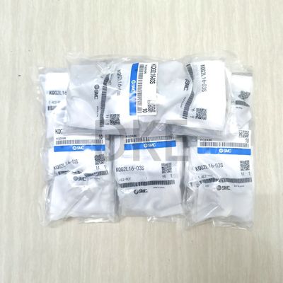 CE SMC KQG2L16-03S Acessórios de mangueira pneumática Fluido de ligação roscado SS316