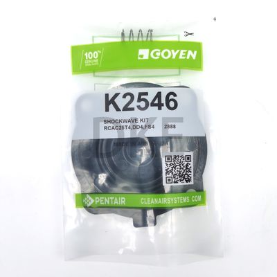 Kit de diafragma Goyen RCAC25 Tipo K2546 Série T4, DD4, FS4 Material nitrílico