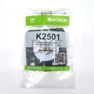 K2501 (M1183B) Diafragma da válvula de pulso de Goyen CA25 RCA25 Modelo de válvula DD, FS, MM, série T