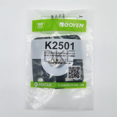 Kit de manutenção do colector de poeira GOYEN K2501 M1183B CA/RCA25T Nitril / Nylon