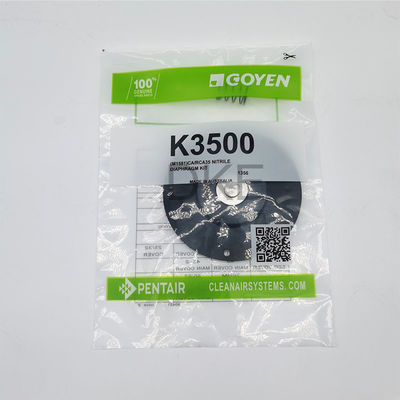 Diafragma da válvula de pulso nitrílica/vitônica K3500 (M1581) K3501 CA/RCA35T série DD, T