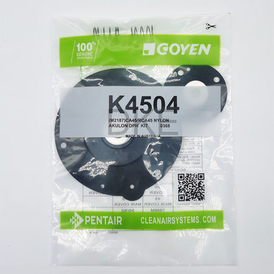 Kit de Reparação do Diafragma Goyen Buna K4504 M2187 CA/RCA45 DD,FS,T série, 1 1/2 tamanho