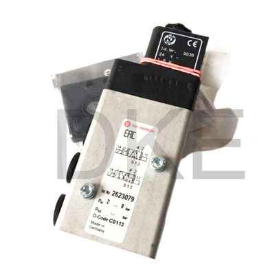 2623079 Design compacto válvula acionada por solenoide de ar 5 / 2 Way