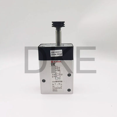 8010750 8010777 Espool acionado por solenoide indireto G1/4 Port Size 5 Port 1 -10 Bar