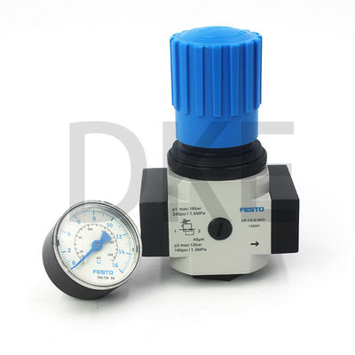 FESTO Fonte de ar Lr-01 02 03 04-D Regulador de pressão MIDI