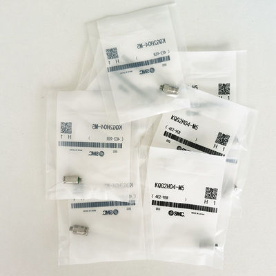 KQG2H04-M5 Push To Connect Fittings With Thread Sealant SS316 (Fitagens de ligação por empurrão com selante de fio SS316)