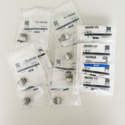 Conectores de tubos pneumáticos SMC KQG2H08-03S,SUS316, Pressão 0-1mpa