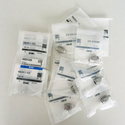SMC KQG2H10-01S Acessórios para mangueiras de compressores de ar metálicos, 0-10 bar