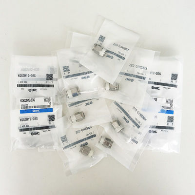 SMC KQG2H10-03S Junção de vedação com rosca de aço inoxidável