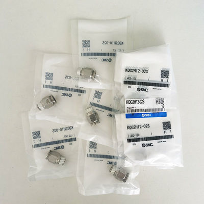 SMC KQG2H12-02S Acessórios pneumáticos de aço inoxidável OEM 12mm