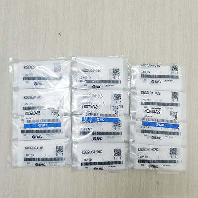 KQG2L04-02S Push To Connect Pneumatic Fittings Grease Free 1,0 MPa