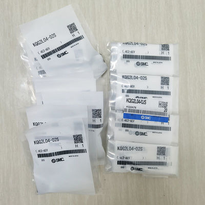 KQG2L04-02S Push To Connect Pneumatic Fittings Grease Free 1,0 MPa