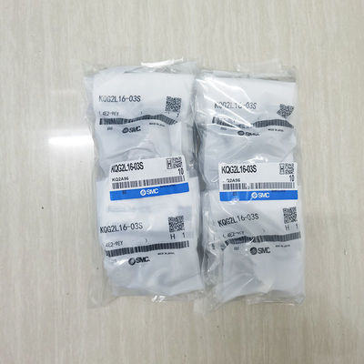 KQG2L16-03S Push To Connect Pneumatic Fittings 3MPa livre de graxa