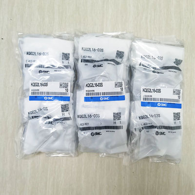 KQG2L16-03S Push To Connect Pneumatic Fittings 3MPa livre de graxa