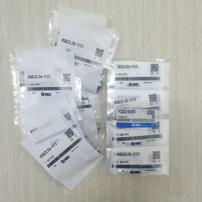 SS316 Junção de tubos de gás com rosca em forma de L KQG2L06-01S SMC IOC