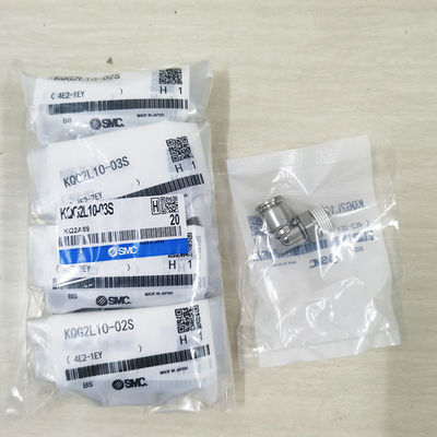 SMC Original KQG2L10-03S Aço inoxidável 316 articulação do cotovelo