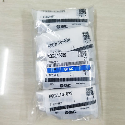 SMC Original KQG2L10-03S Aço inoxidável 316 articulação do cotovelo
