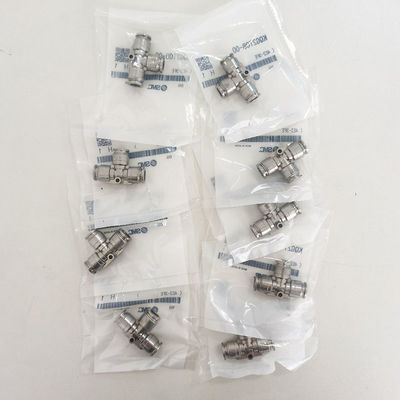 SMC KQG2T08-00 Air Hose Tee Fitting One Touch Acessórios Pneumáticos O.D. 8mm