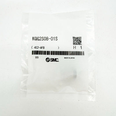 KQG2S08-01S Acessórios de tubos pneumáticos Conectores de compressor de ar com selante