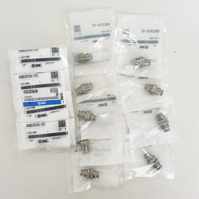 Instalação de união de parede KQG2E06-00 SS316 Instalação de tubos de toque único série KQG