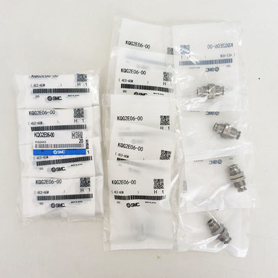 Instalação de união de parede KQG2E06-00 SS316 Instalação de tubos de toque único série KQG