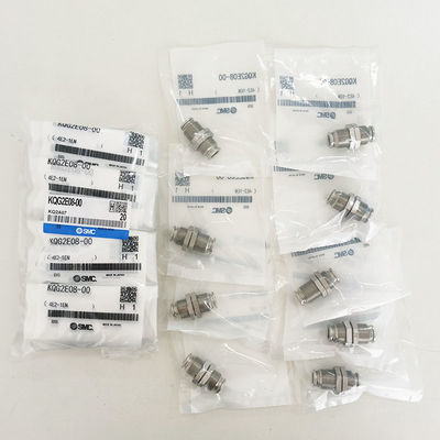 Instalação da união de parede KQG2E08-00 8 mm Tubos de tamanho UNF Thread