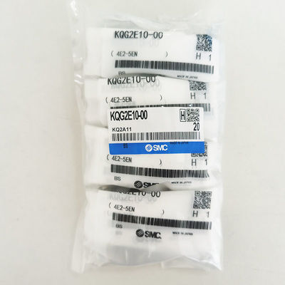 SMC KQG2E10-00 Conector de parede empurrar para conectar acessórios
