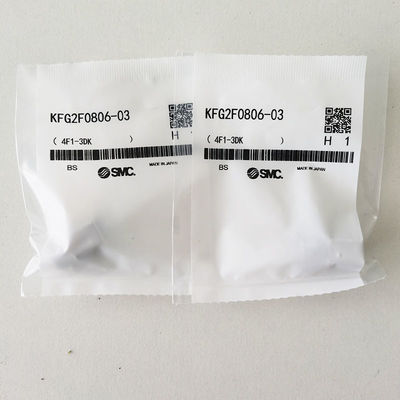 SMC KFG2F0806-03 SS316 Instalação de tubos de inserção