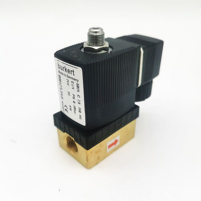Burkert 00125348 6014 válvula solenoide IP65 24V tensão contínua