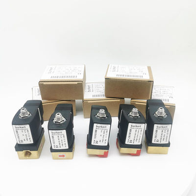 Classificação IP65 Burkert 00126155 6014 Válvula solenoide 24V Tensão CC