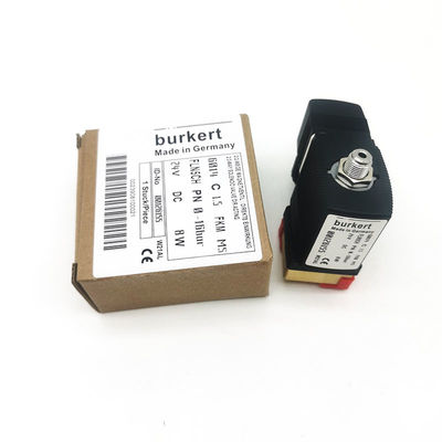 Classificação IP65 Burkert 00126155 6014 Válvula solenoide 24V Tensão CC
