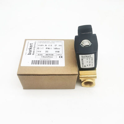 Válvula de pistão 00134590 Válvula de solenoide de Burkert e tensão de 24 V