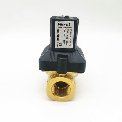 Burkert 00221630 válvula solenoide 24V DC Servo de tensão acoplada