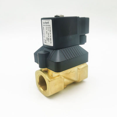 Burkert 00221630 válvula solenoide 24V DC Servo de tensão acoplada