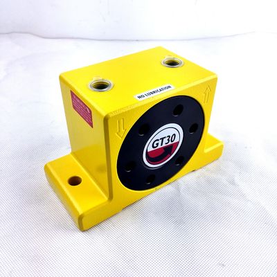 Vibrator de turbina pneumática industrial GT30 Força centrífuga 12000 N Temperatura de funcionamento até 120.C