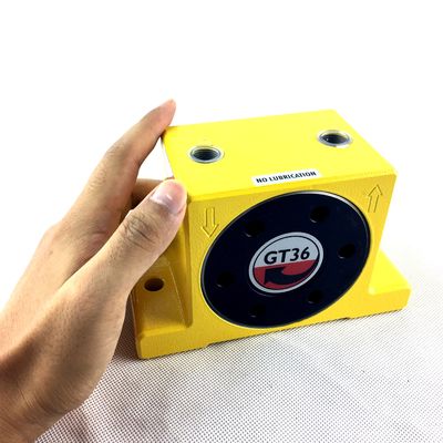 Vibrator de turbina pneumática GT36 com 6000 a 46000 RPM gama baixa saída de ruído