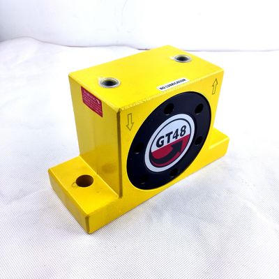 GT48 Vibrator de turbina pneumática de frequência com força centrífuga de 130-12000N