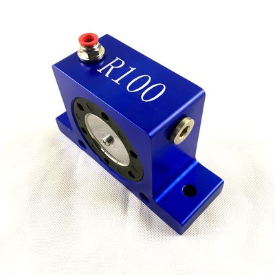 Vibrator pneumático de rolos R100 36000 RPM Frequência nominal para vibração industrial