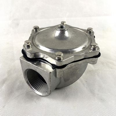 Tamanho do tubo G1 1/2 G353A045 ASCO Pulse Jet Valves Para 0-8 5 Bar tamanho do orifício 52 Corpo roscado TPE/CR Diafragma