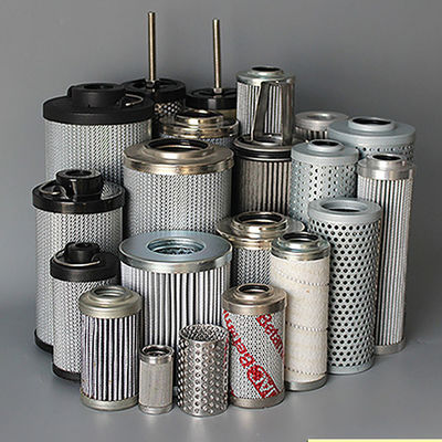 1.5μm ~ 100μm Elementos de filtro hidráulico de porosidade padrão 0950 R 025 W/HC /-W
