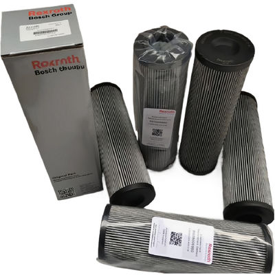 PH718-05 Cartuchos de filtro hidráulico de pressão Rexroth com meios de filtração de fibra de vidro